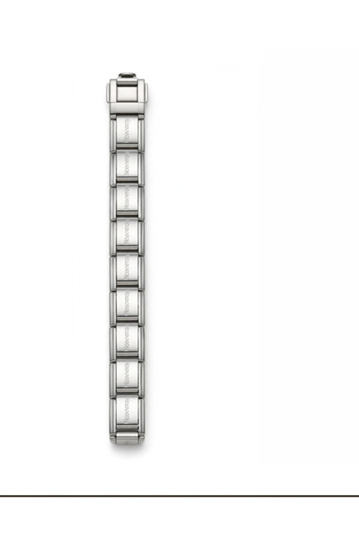 zerzembe Unisex, Italian Charm Steel Bracelet (316L) (Special Note)