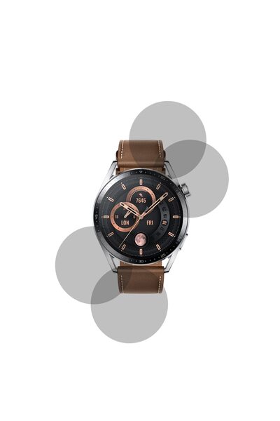 FONIX Σετ 4 μεμβρανών συμβατών με το Huawei Watch GT 3 46 mm, InvisiFlex ματ,...