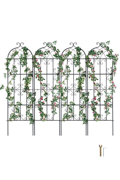 VEVOR Garden flower trellis, Diameter: 10 mm, Product dimensions: 51 x 180 cm...