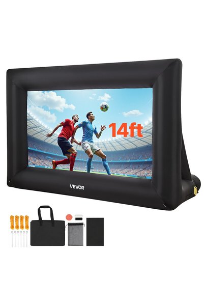 VEVOR Inflatable projection screen, Product dimensions: 3600 x 1600 x 2380 mm...