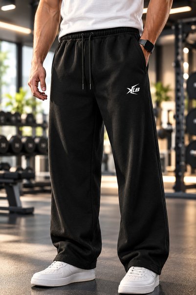 Sapevr Pantaloni de trening (joggers) baggy pentru bărbați, croială lejeră – ...