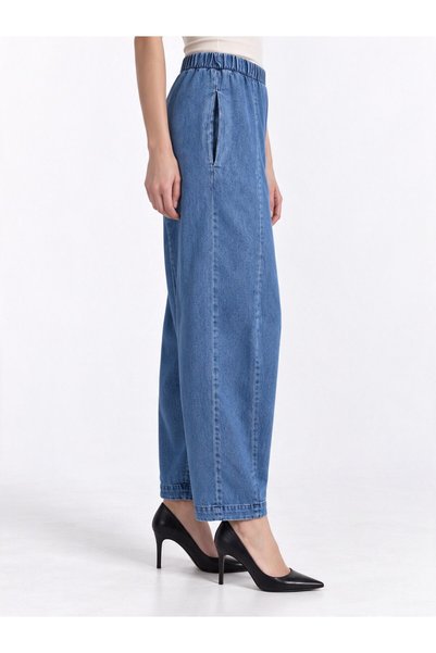 MDL Dikiş Detay Salaş Kot Pantolon N26-2355