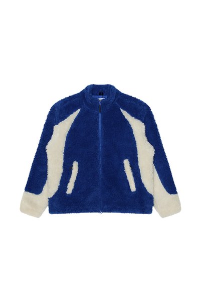 Obey CENTER FIELD SHERPA JACKET 121800625-BMU Μπλε
