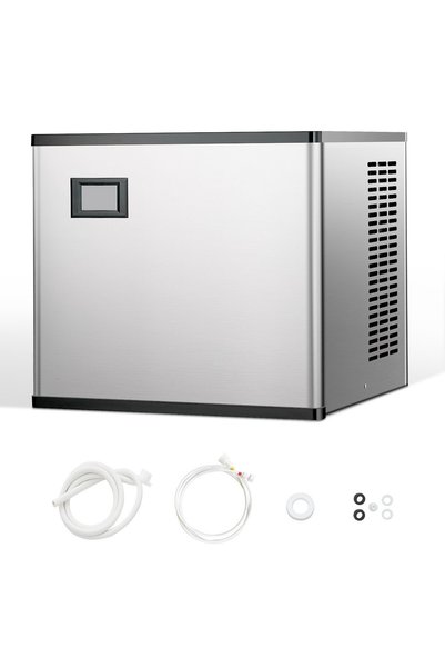 VEVOR Commercial split ice maker, Main material: stainless steel + SGCC, Mode...
