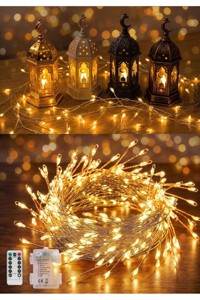 GENERAL 9M/29.5FT Fairy String Lights,300 LED,Warm White,Remote Control