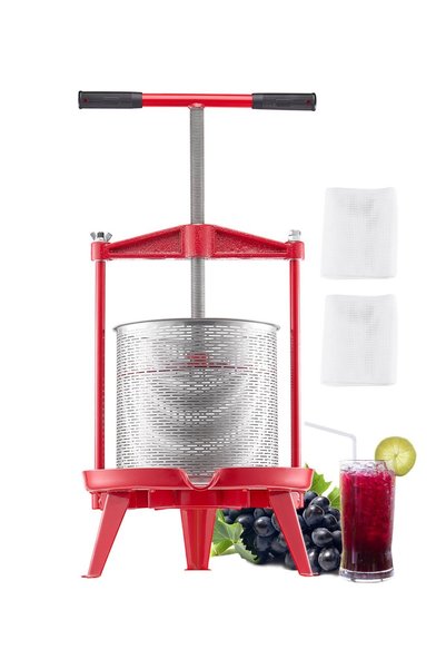 VEVOR Fruit wine press, Capacity: 14 L, Product dimensions: ¢405 x 620 mm, 40...