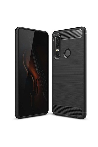 FONIX Supreme Carbon Case compatible with Huawei P30 Lite, Precise Protection...