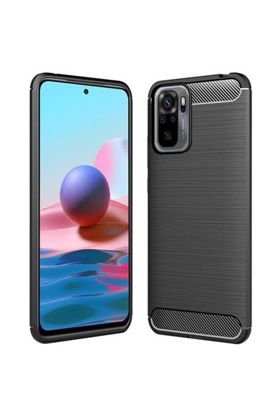 FONIX Supreme Carbon Case compatible with Xiaomi Redmi Note 10s, Precise prot...