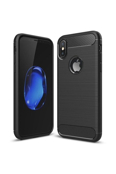 FONIX Supreme Carbon case compatible with Apple iPhone XS Max, Precise protec...