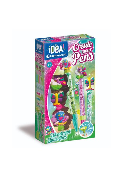 CLEMENTONI 2-Chemical Creation Kit, Idea, Wonderful Butterflies