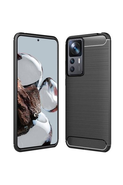 FONIX Supreme Carbon Case compatible with Xiaomi 12T, Precise protection, Gro...