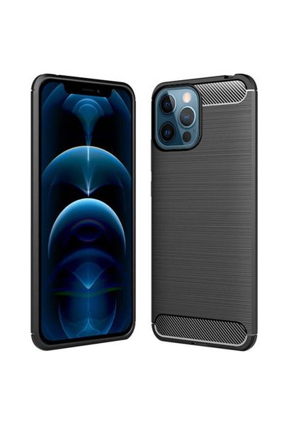 FONIX Supreme Carbon Case compatible with Apple iPhone 12 Pro Max, Precise pr...