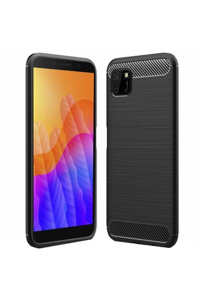 FONIX Supreme Carbon Case compatible with Huawei Y5P, Precise protection, Gro...