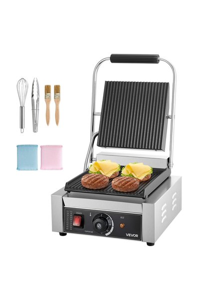 VEVOR Prese pentru panini, Dimensiuni produs: 308 x 400 x 210 mm, Număr model...