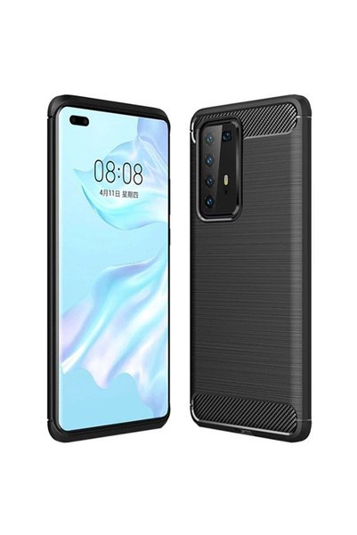 FONIX Supreme Carbon Case compatible with Huawei P40 Pro, Precise Protection,...