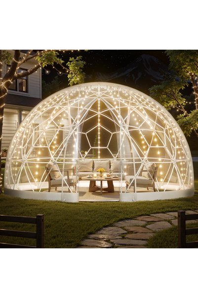 VEVOR Garden dome igloo, Capacity: 10-14 people, Product dimensions: 4570 x 2...