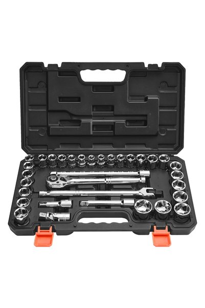 VEVOR Set de chei tubulare, Dimensiuni produs: 430 x 245 x 64 mm, Material: o...
