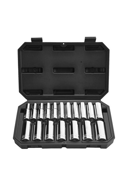 VEVOR Set de chei tubulare, Dimensiuni produs: 318 x 203 x 70 mm, Material: o...