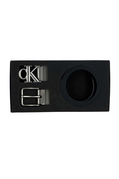 Calvin Klein Men's Buckled Belt, Two-Piece with Reversible Buckle, in a Gift Box