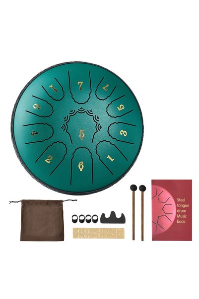 VEVOR Tambur cu limbă, Dimensiuni produs: 165 x 165 x 65 mm, Dimensiune: 152,...