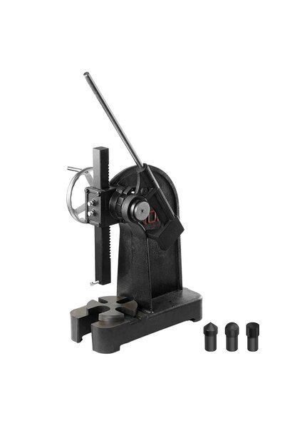 VEVOR Arbor press, Product size: 460 x 250 x 600 mm, Type: Ratchet, Model num...