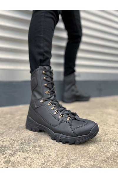 Ramer JY999 Strike Lace-up Orthopedic Sole Daily Skin Ανδρικές στρατιωτικές μ...