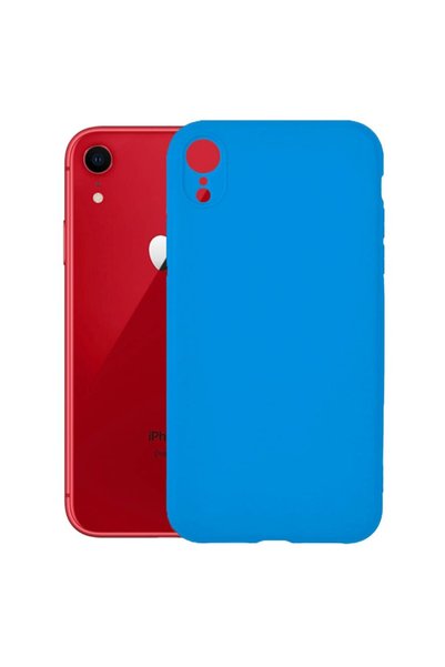 FONIX Protective case, velvet interior, compatible with Apple iPhone XR, Bloo...