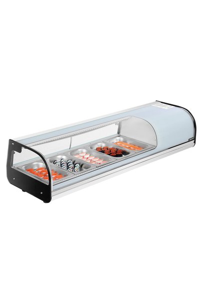 VEVOR Vitrină frigorifică pentru sushi, Număr model: GN-52 L, Tensiune/frecve...
