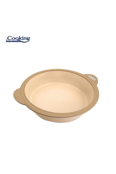 Cooking by Heinner ROUND SILICONE TRAY WITH METAL RING 30.5x25.5x7 CM, NUVA