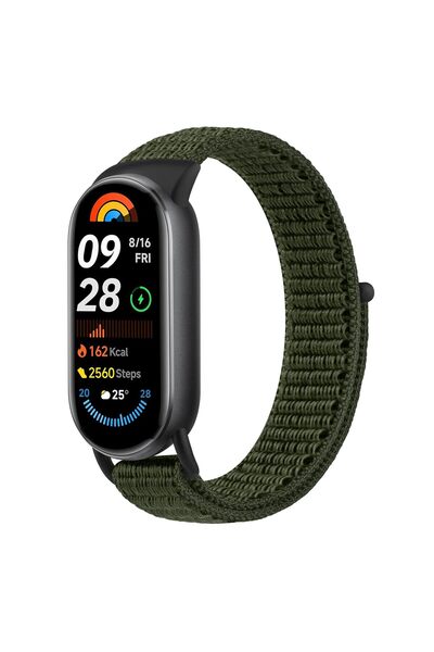 Zoye Nylon Strap for Xiaomi Mi Band10/9/8，Soft Adjustable Breathable Sport Lo...