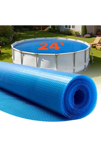 VEVOR Prelată solară pentru piscină, Dimensiuni produs: ø7315 mm, Material pr...
