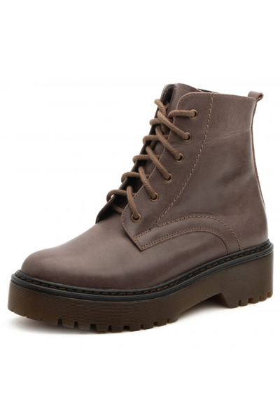OEM Cizme din piele naturală 590, maro