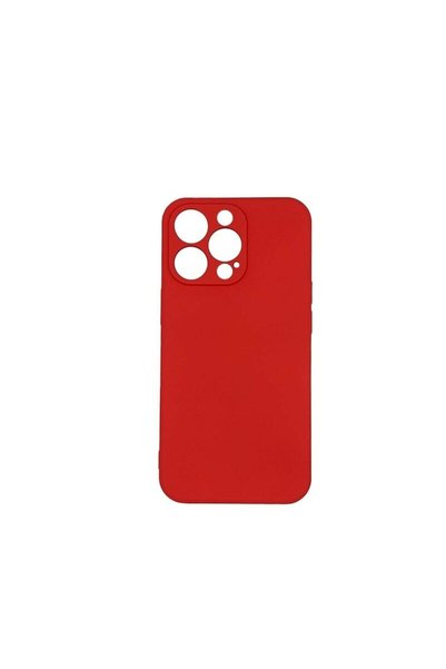 OEM Husă mată de protecție pentru telefon, compatibilă cu iPhone 13, roșie