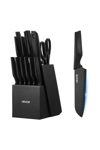VEVOR Set de cuțite, Dimensiuni produs: 162 x 165 x 325 mm, Număr model: KP18...