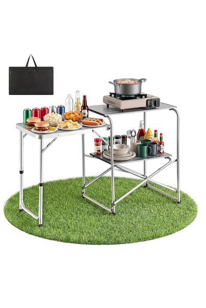 VEVOR Τραπέζι κάμπινγκ, Φορτίο: 40 kg, Διαστάσεις προϊόντος: 117 x 45 x 80 cm...