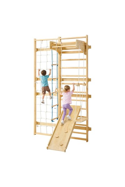 VEVOR Indoor jungle gym, Maximum load: 100 kg, Product dimensions: 2400 x 150...