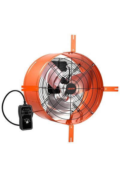 VEVOR Gable mount fan, Product dimensions: 420 x 420 x 250 mm, Size: 40.6 cm,...