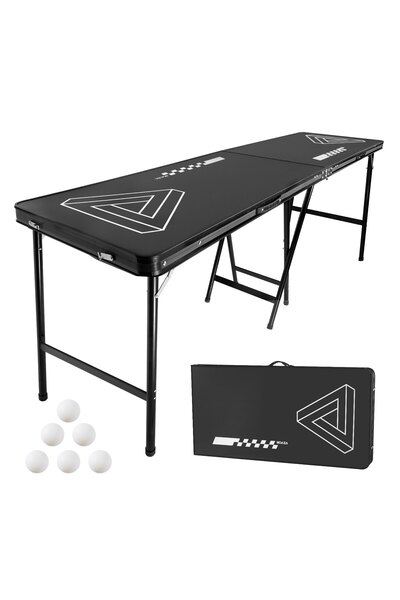 VEVOR Beer pong table, Maximum load: 30 kg, Product dimensions: 2400.3 mm x 5...