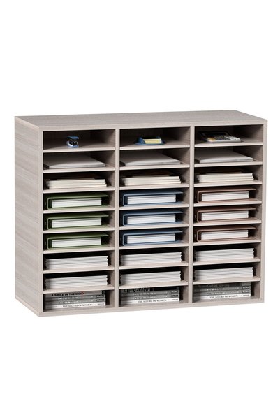 VEVOR Wood literature organizer, Product dimensions: 800 x 305 x 630 mm, Mate...