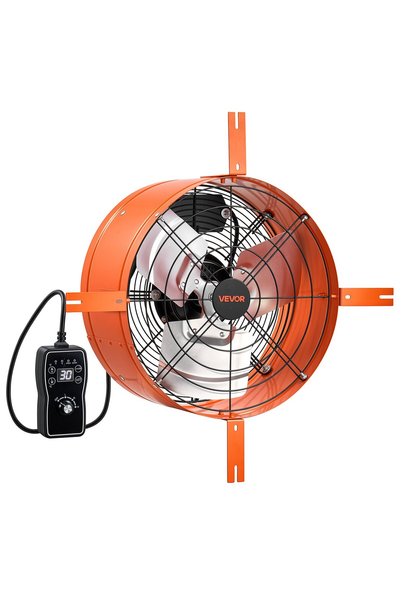 VEVOR Gable mount fan, Product dimensions: 380 x 380 x 200 mm, Size: 38.1 cm,...