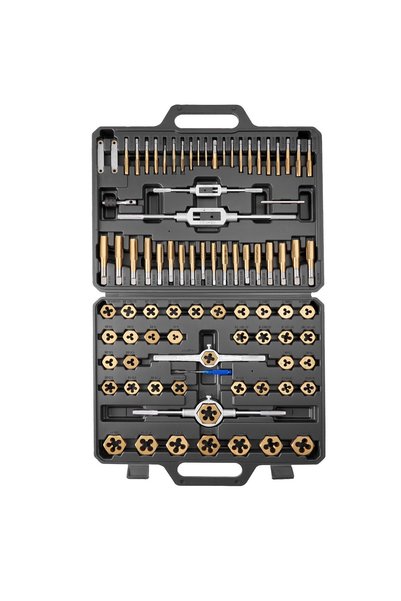 VEVOR Tap and die set, Main material: ON, Color: black, Model number: 86PC, P...