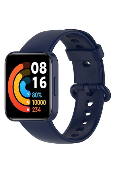 XGSM Curea din silicon pentru ceasul Xiaomi Redmi Watch 2 Lite, albastru închis