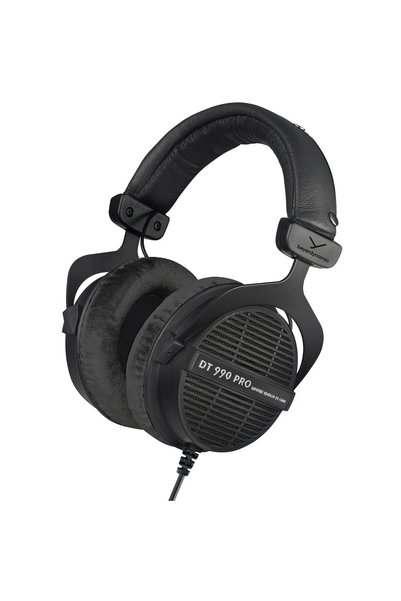 Beyerdynamic Dt 990 Pro Over-Ear Studio Monitor Headphones - Open-Back Stereo...