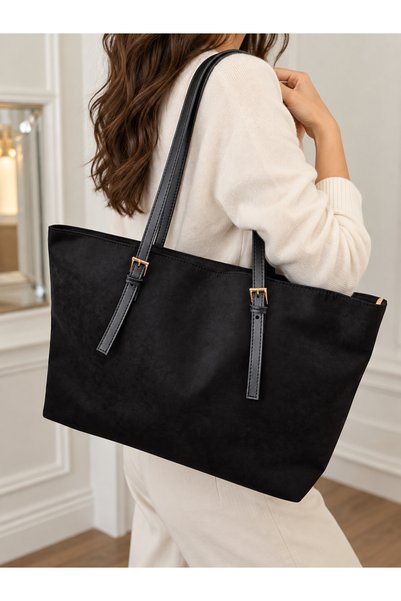 StepUp TR Suede Bitter Coffee Shoulder Bag