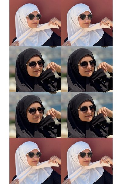 ALDAIYR 8 Snap Fasteners Hijab Cap