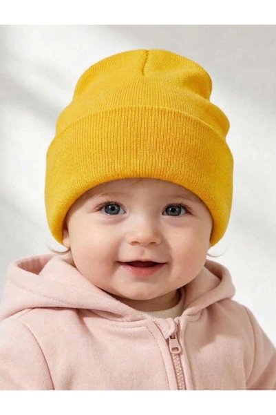 TNR SPORT Children's and Baby Fold-Over Beanie