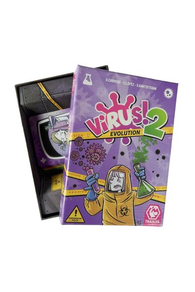 Choice لعبة الورق «Purple Interesting Virus» و«Virus Evolusion 2»: لعبة لوحية...