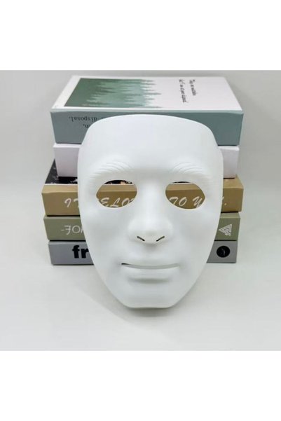 Choice WHITE Dancer Party Mask Masquerade Ball Performance Props Mysterious M...
