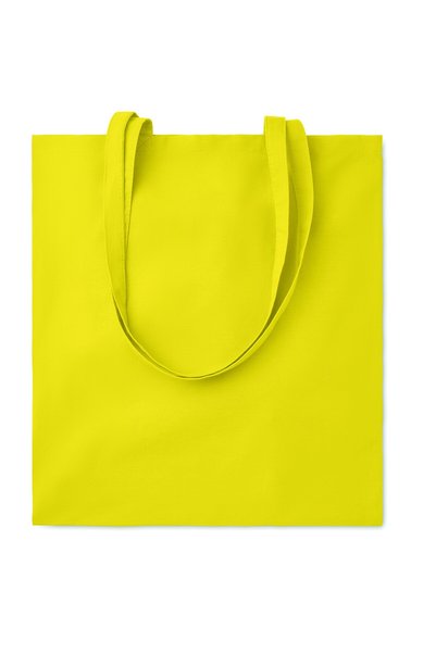 JOY CREATIVE Set of 3 Cotton shopping bags 140 g/m2, 38 x 42 cm, long handles...