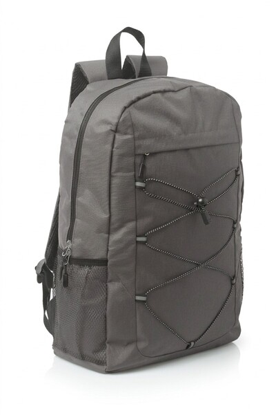 JOY CREATIVE Backpack made of recycled Polyester RPET 600D with decorative dr...